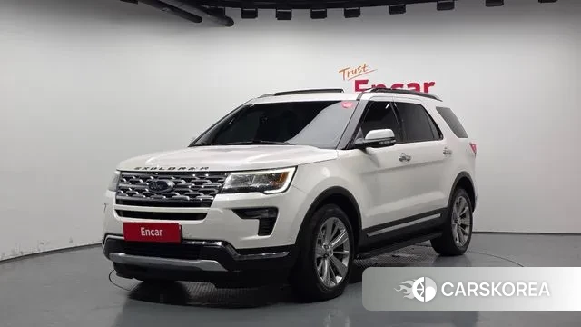 Ford Explorer 2018 Белый из Кореи