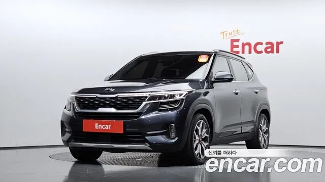 Kia Seltos 2020 Серый из Кореи