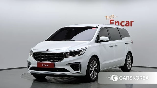 Kia The New Carnival 2018 Белый из Кореи