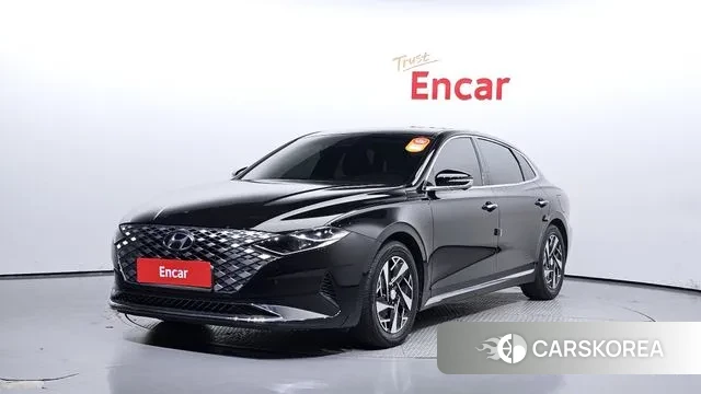 Hyundai The New Grandeur IG Hybrid 2021 Черный из Кореи