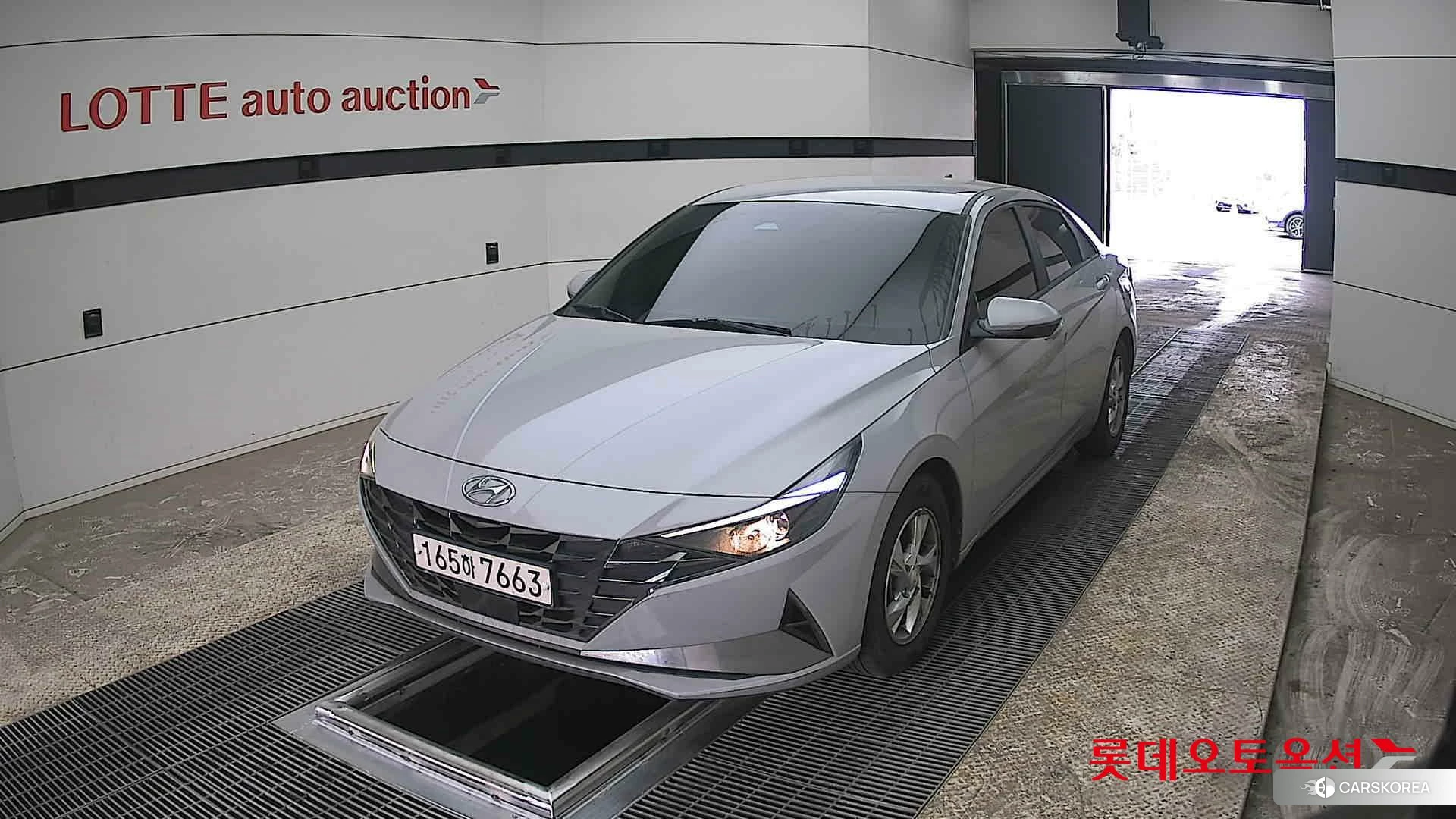 Hyundai Avante 2022 Cyber Grey Metallic из Кореи