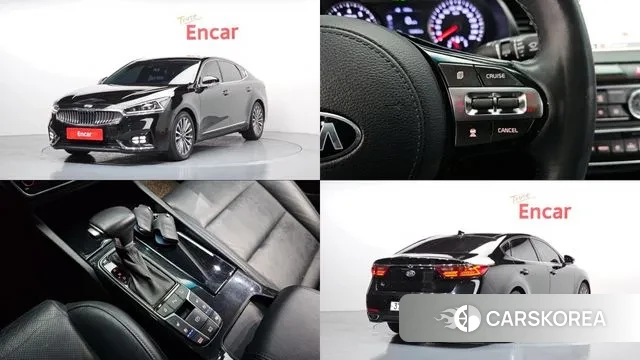 Kia Come New K7 2018 Черный из Кореи