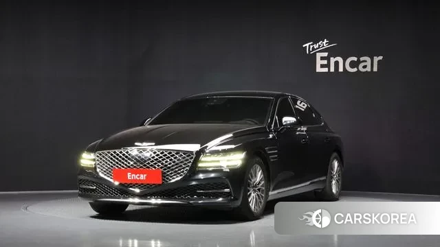 Genesis G80 (RG3) 2021 Черный из Кореи