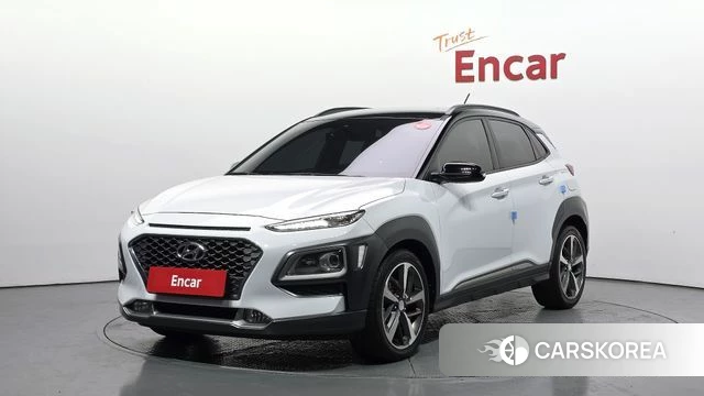 Hyundai Kona 2018 Белый из Кореи
