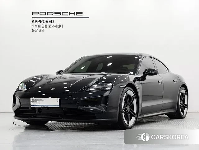 Porsche Taycan 2025 Черный из Кореи