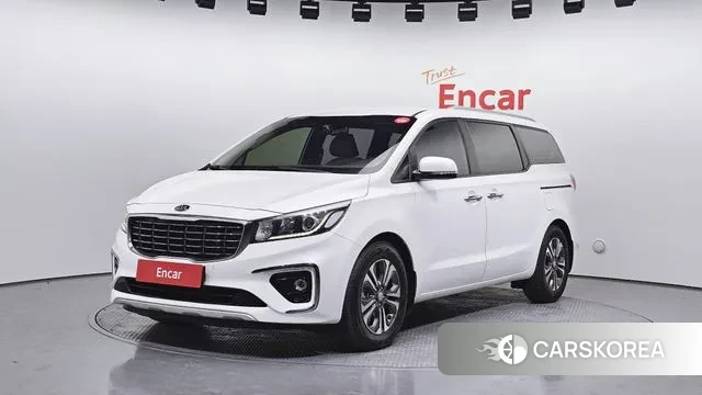 Kia The New Carnival 2018 Белый из Кореи