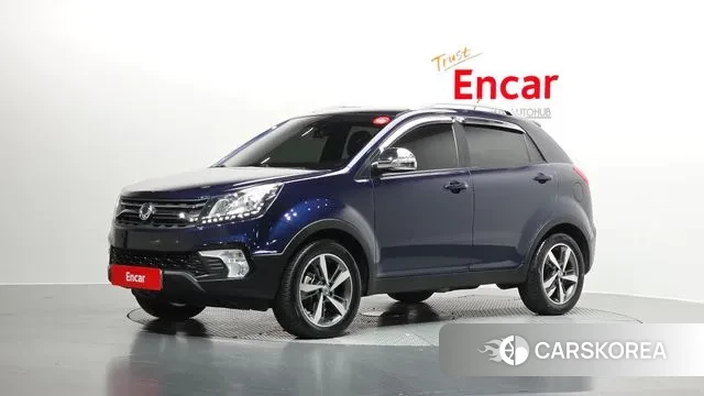 Ssangyong New Style Korando C 2018 Синий из Кореи