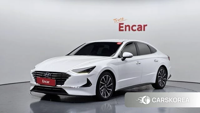 Hyundai Sonata (DN8) 2019 Белый из Кореи