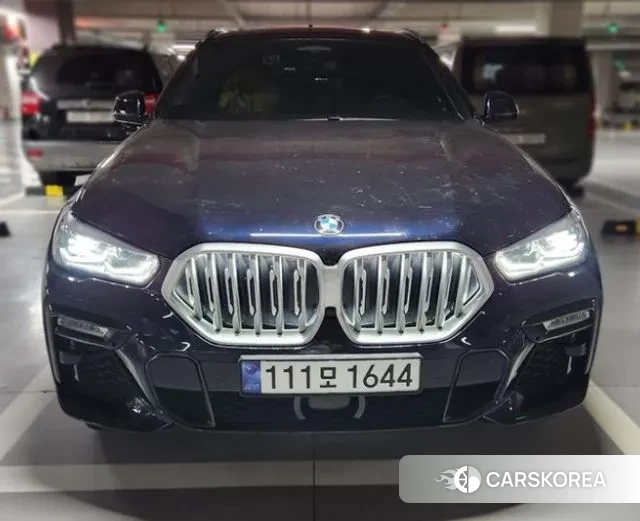 BMW X6 (G06) 2020 Черный из Кореи