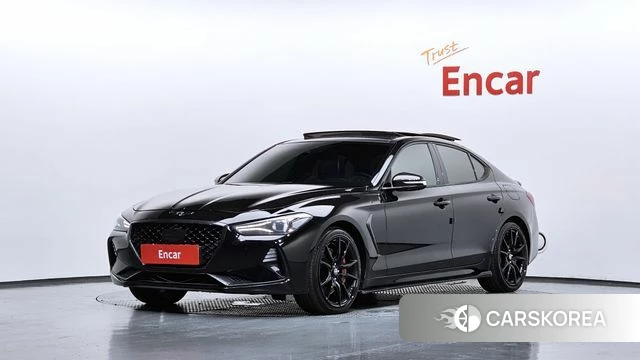 Genesis G70 2018 Черный из Кореи