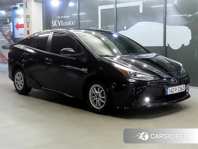 Toyota Prius 4th Generation 2022 Черный из Кореи