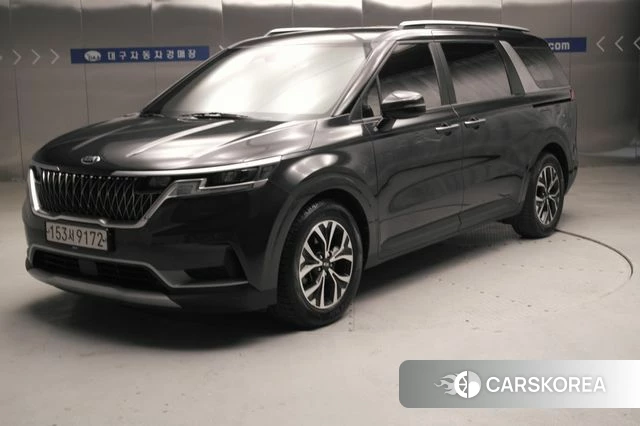 Kia Carnival 4th generation 2021 Серый из Кореи