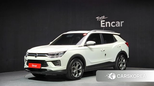 Ssangyong Beautiful Korando 2019 Белый из Кореи