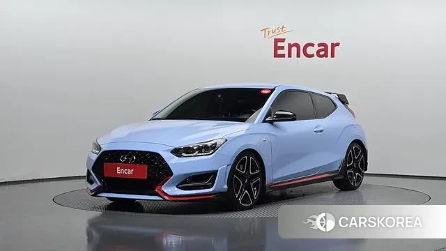 Hyundai Veloster (JS) 2019 Небесно-голубой из Кореи