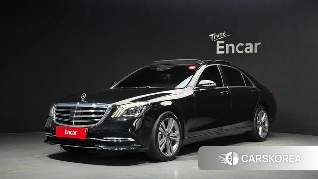 Mercedes-Benz S-Class W222 2018 Черный из Кореи