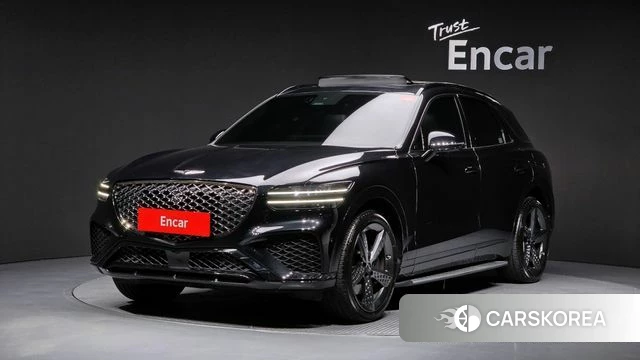Genesis GV70 2021 Черный из Кореи
