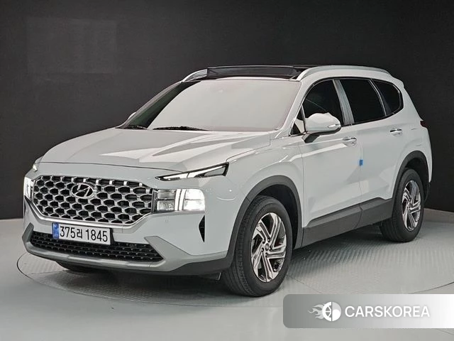 Hyundai The New Santa Fe 2021 Черный из Кореи