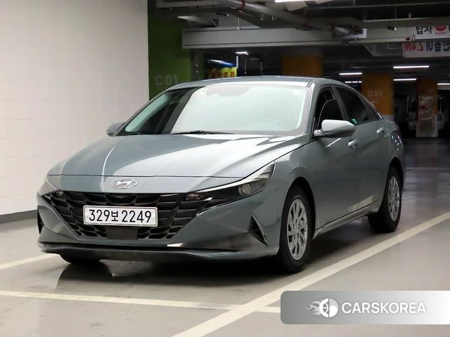 Hyundai Avante (CN7) 2021 Серый из Кореи