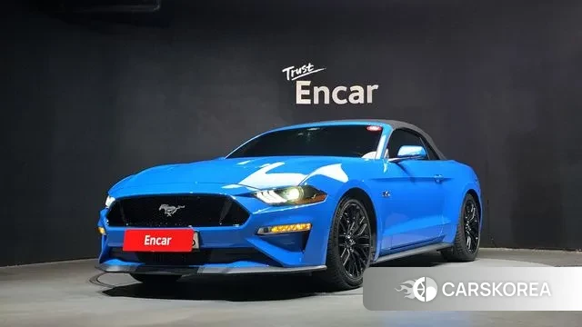 Ford Mustang 2022 Синий из Кореи
