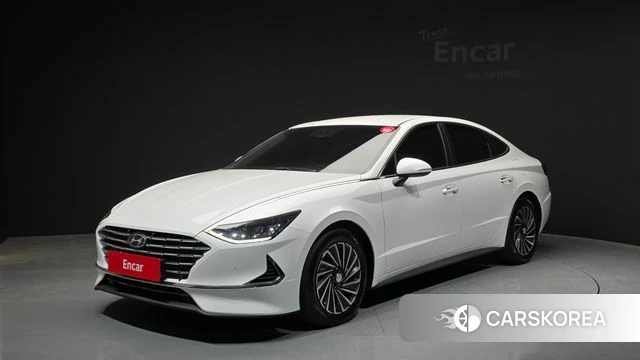 Hyundai Sonata Hybrid (DN8) 2022 Белый из Кореи