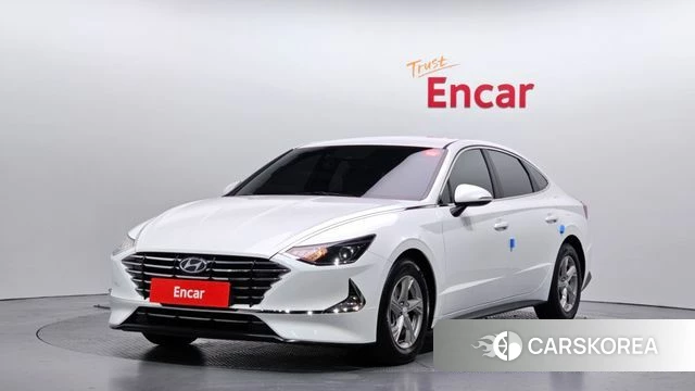 Hyundai Sonata (DN8) 2021 Белый из Кореи