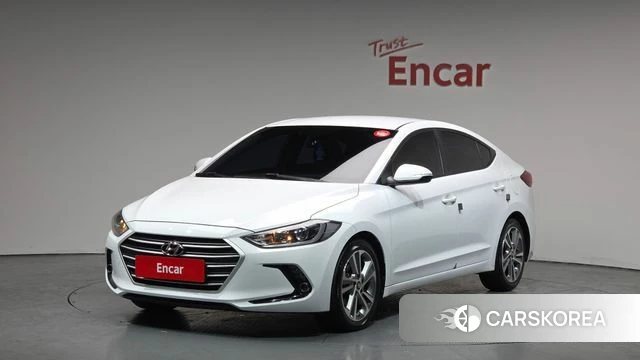 Hyundai Avante AD 2018 Белый из Кореи