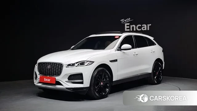Jaguar F-PACE 2022 Белый из Кореи