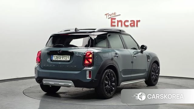 Mini Cooper D Countryman 2021 Зеленый из Кореи