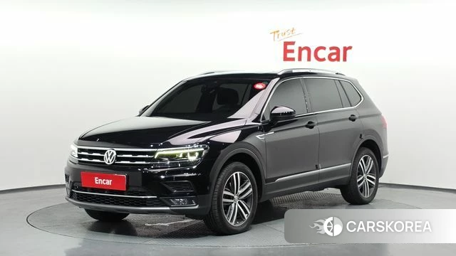 Volkswagen Tiguan Allspace 2020 Черный из Кореи