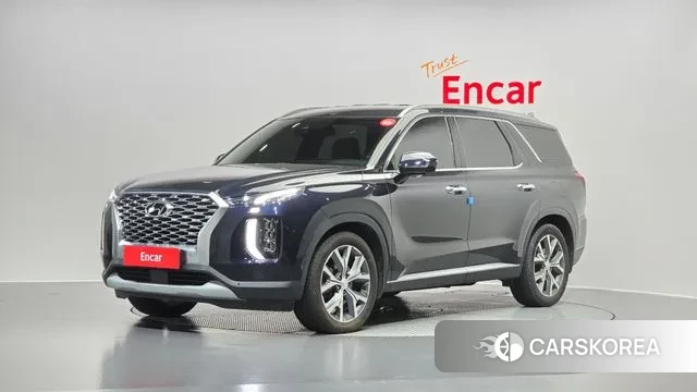 Hyundai Palisade 2021 Синий из Кореи