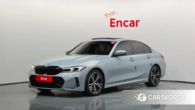 BMW 3 Series (G20) 2023 Серебристо-серый из Кореи