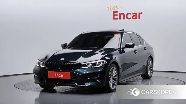 BMW 3 Series (G20) 2020 Темно-зеленый из Кореи