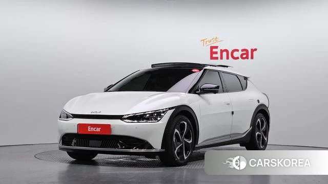 Kia EV6 2023 Белый из Кореи