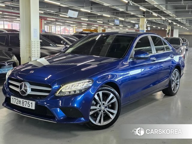 Mercedes-Benz C-Class W205 2019 Синий из Кореи