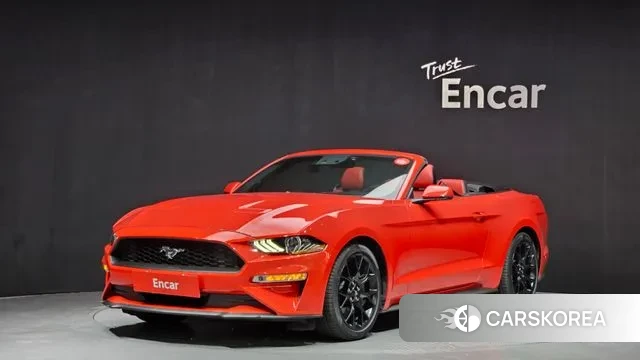 Ford Mustang 2019 Красный из Кореи