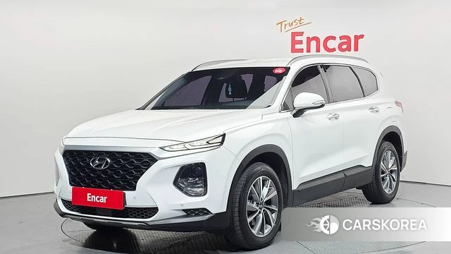 Hyundai Santa Fe TM 2019 Белый из Кореи