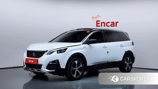 Peugeot 5008 second generation 2019 Белый из Кореи