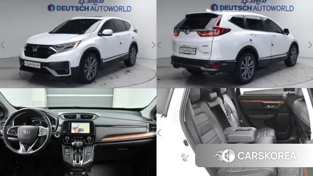 Honda CR-V 5th generation 2020 Белый из Кореи