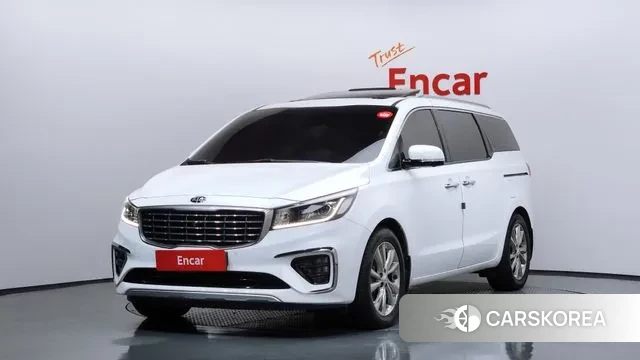 Kia The New Carnival 2019 Белый из Кореи