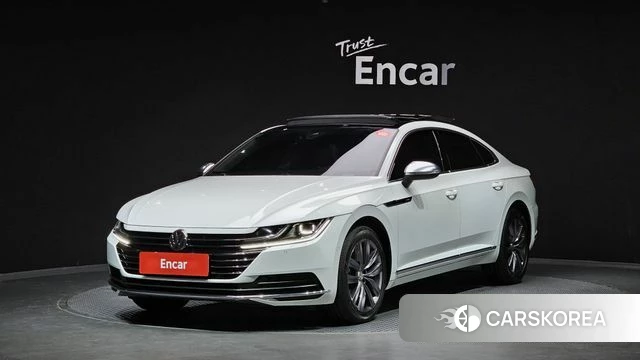Volkswagen Arteon 2020 Белый из Кореи