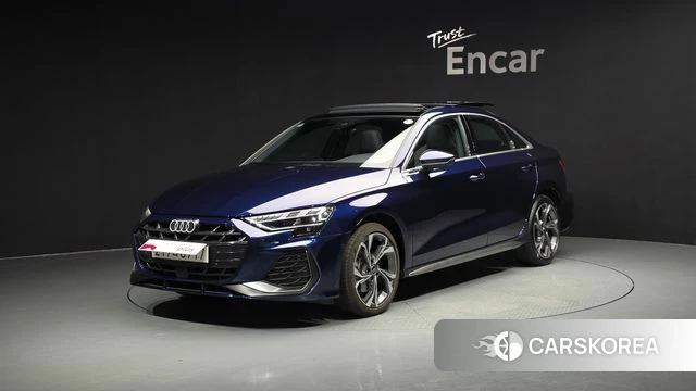 Audi A3 (8Y) 2025 Синий из Кореи