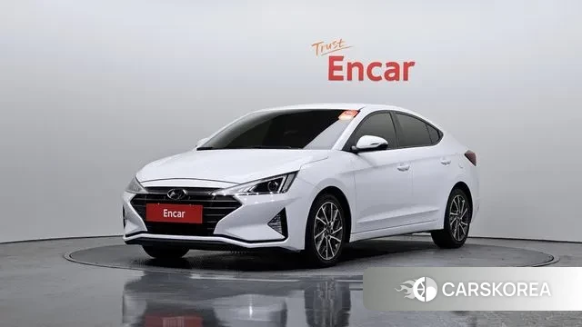 Hyundai The New Avante AD 2019 Белый из Кореи