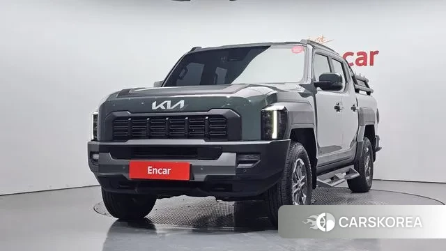 Kia Tasman 2025 Темно-зеленый из Кореи