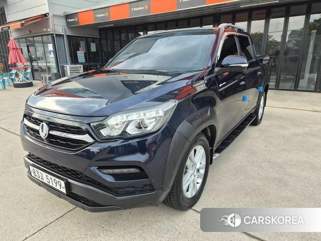 Ssangyong Rexton Sports 2020 Синий из Кореи