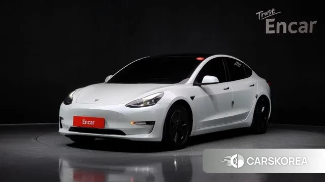 Tesla Model 3 2022 Белый из Кореи