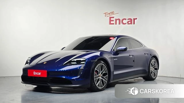 Porsche Taycan 2021 Синий из Кореи