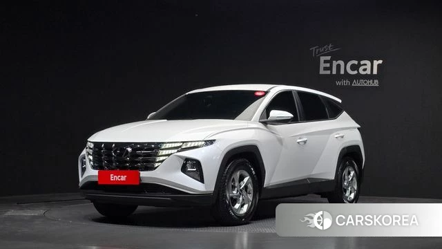 Hyundai Tucson (NX4) 2023 Белый из Кореи