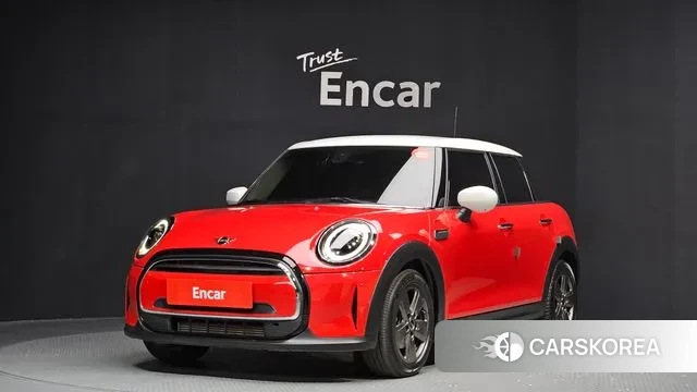 Mini Cooper 2023 Красный из Кореи