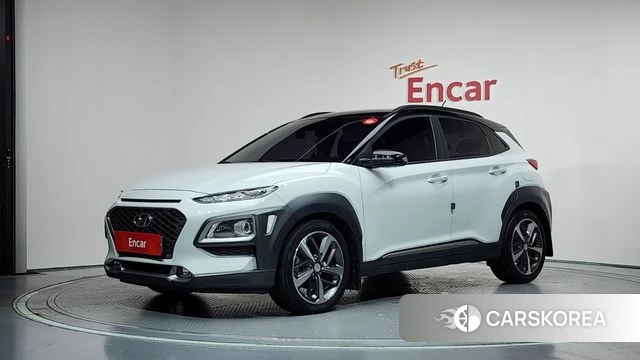 Hyundai Kona 2018 Белый из Кореи