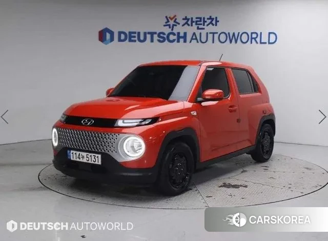 Hyundai Casper 2021 Красный из Кореи